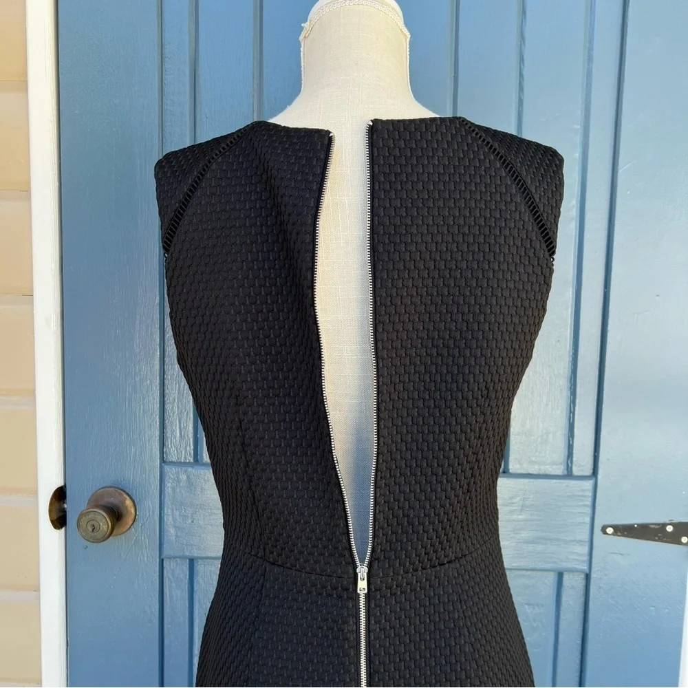 J Crew Petite Portfolio Dress in Black Size 8 T
